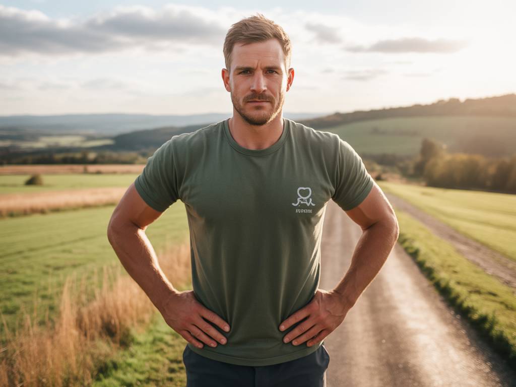 Brust training fitness für landwirte: wie körperliche arbeit und gezieltes krafttraining die körperhaltung verbessern